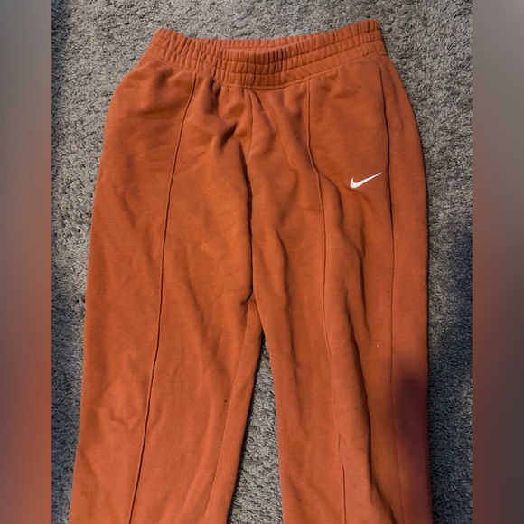 Nike Burnt Orange Joggers - Picture 2 of 5